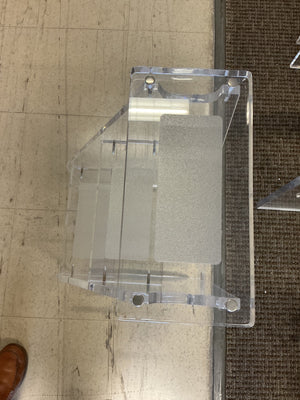 Lucite Step Stool 24in x 11in x 15in