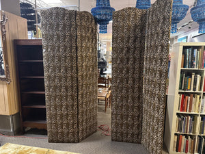 Leopard Print Two-Panel Screens Pair – 22" x 95" Panels