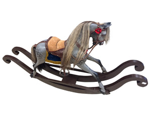 Toy Rocking Horse With Convertible Base – 64"
