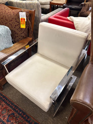 Stainless Steel Accent Chair