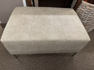 Faux Reptile Ottomans (Each) – 33" x 23" x 18"