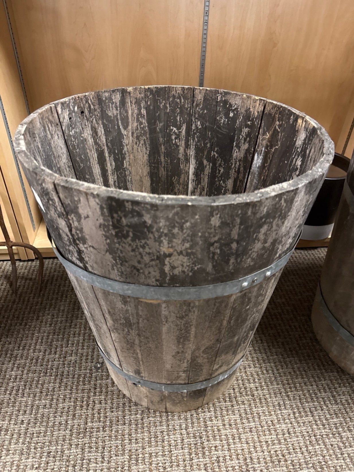 Rustic Style Buckets/Planters (Each) 24"