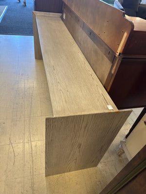 Modern Wood Console Table – 79" x 18" x 30"