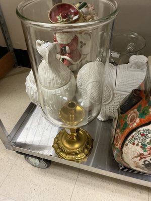 Louis XIV Style Hurricane Lantern 19.5in x 8in