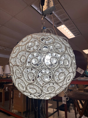 Hanging Crystal Beaded Pendant Light