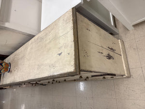 Antique Cabinet With Multiple Small Drawers – 66" x 13" x 33"