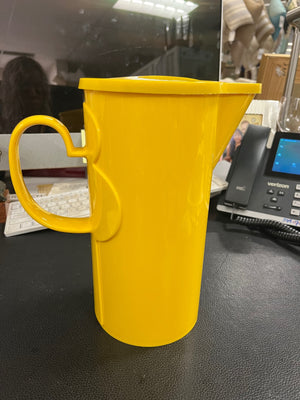 Vintage DANSK Gourmet Designs Yellow 2QT Pitcher Designed by Gunnar Cyren 1960 Melamine Plastic