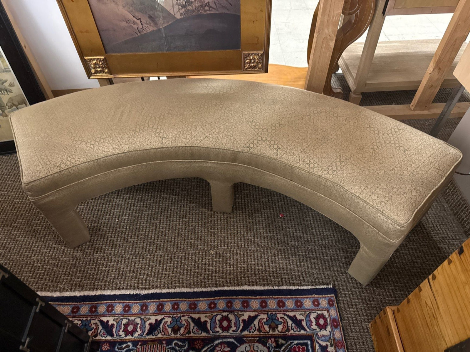 Curved Bench 66"