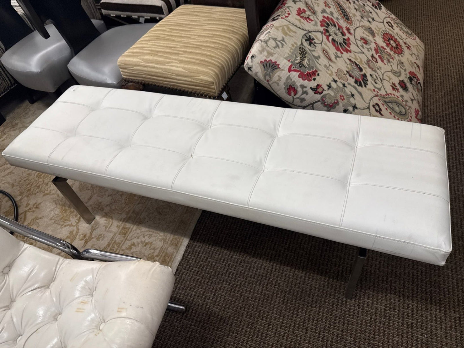 Nuevo Modern Upholstered Bench – 59"