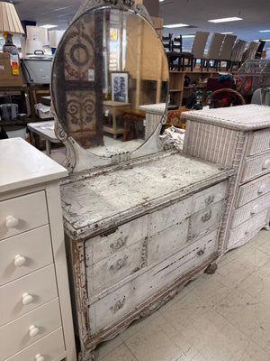  Shabby Chic Style Vanity Dresser – 46" x 20" x 73"