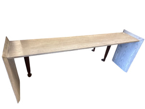 Modern Wood Console Table – 79" x 18" x 30"