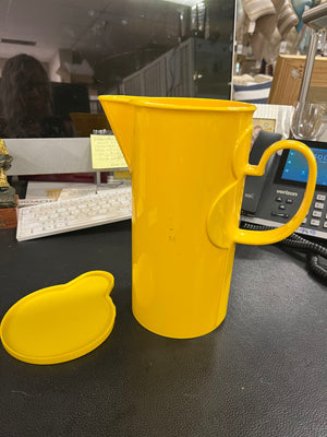 Vintage DANSK Gourmet Designs Yellow 2QT Pitcher Designed by Gunnar Cyren 1960 Melamine Plastic