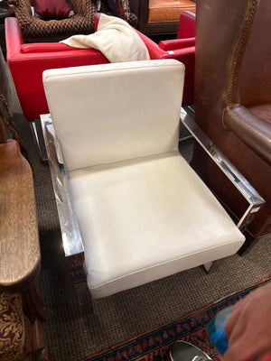 Stainless Steel Accent Chair