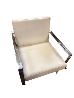 Stainless Steel Accent Chair