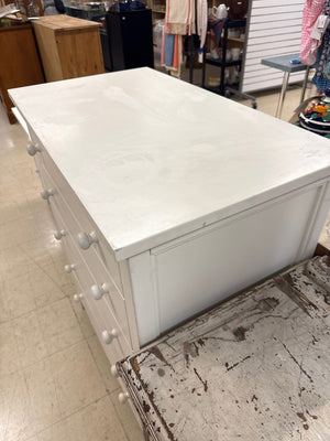 White Chest Of Drawers – 37" x 21" x 45"