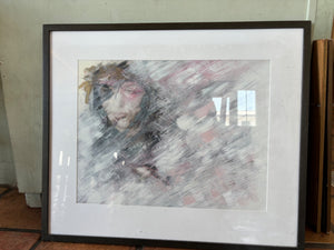 Woman in watercolor