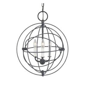 Visual Comfort Bayberry 3 Light 16" Wide Pendant
