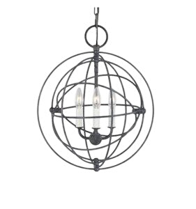 Visual Comfort Bayberry 3 Light 16" Wide Pendant