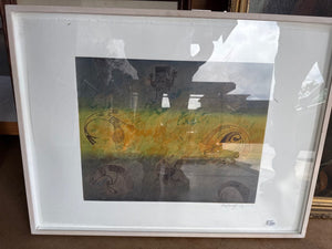 Linda Lomahaftewa Untitled Silkscreen 29 x 23