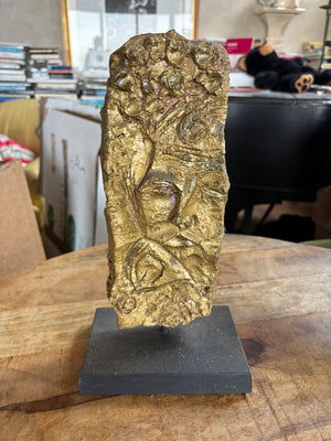 Gold sculpture