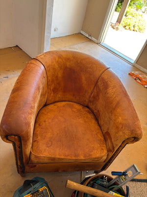 Leather chair
