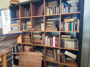 Two tone bookshelf