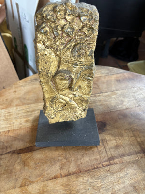 Gold sculpture