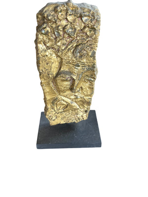 "Golden Thinker" 6x12