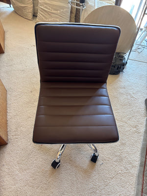 Brown office chair