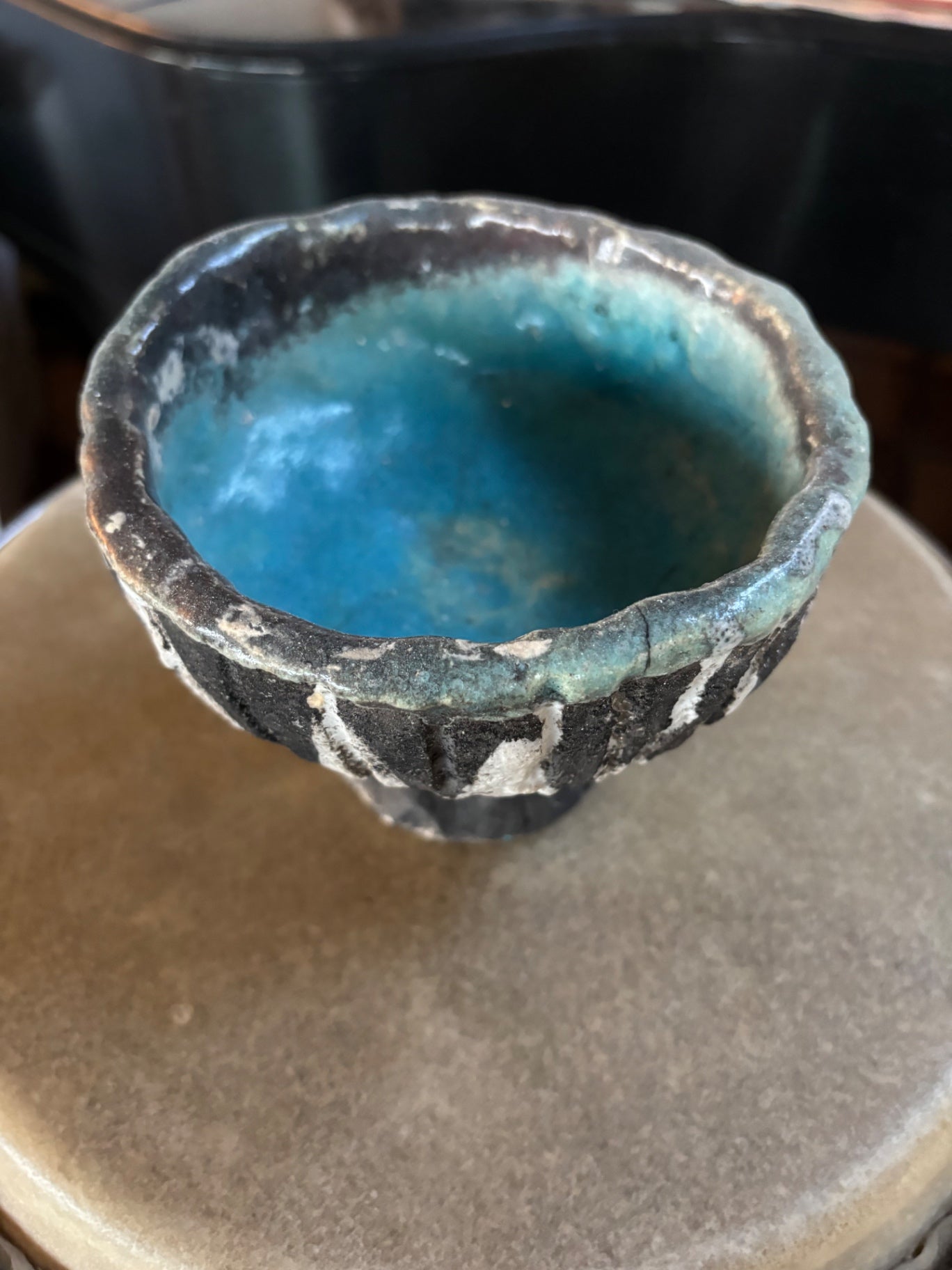 Handmade Turquoise and Pottery 6x4