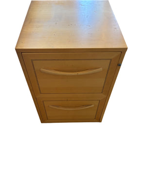 Wooden file cabinet 18.5x26