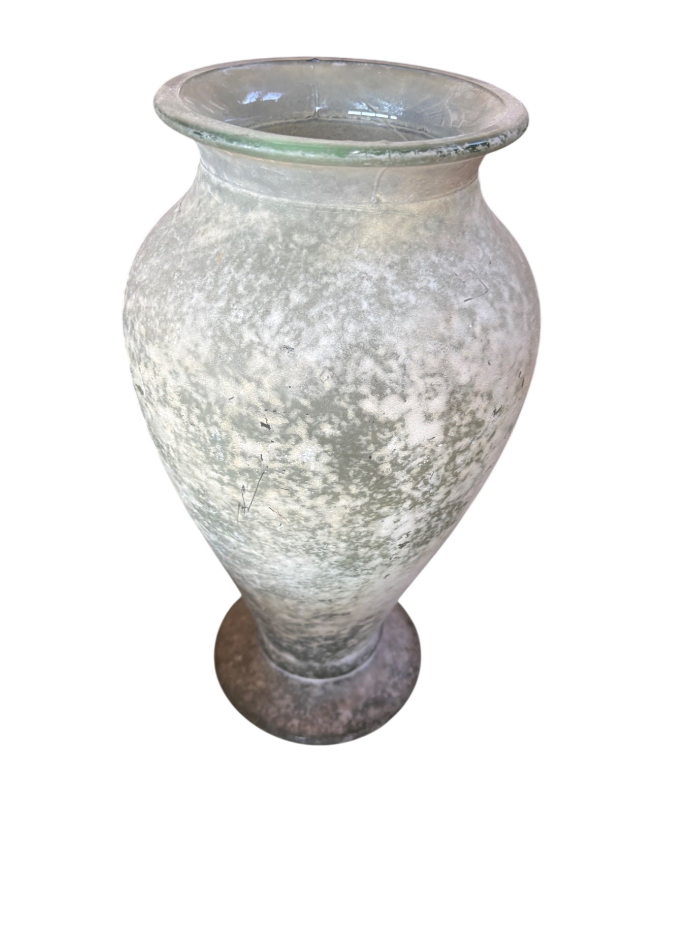 Green vase 8x16
