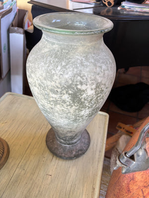 Green vase