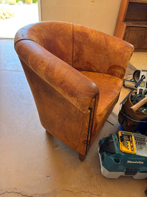 Leather chair