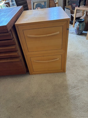 Wooden file cabinet 18.5x26