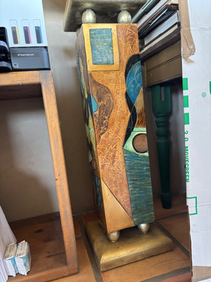 Painted Pedestal 9x32