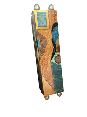 Painted Pedestal 9x32