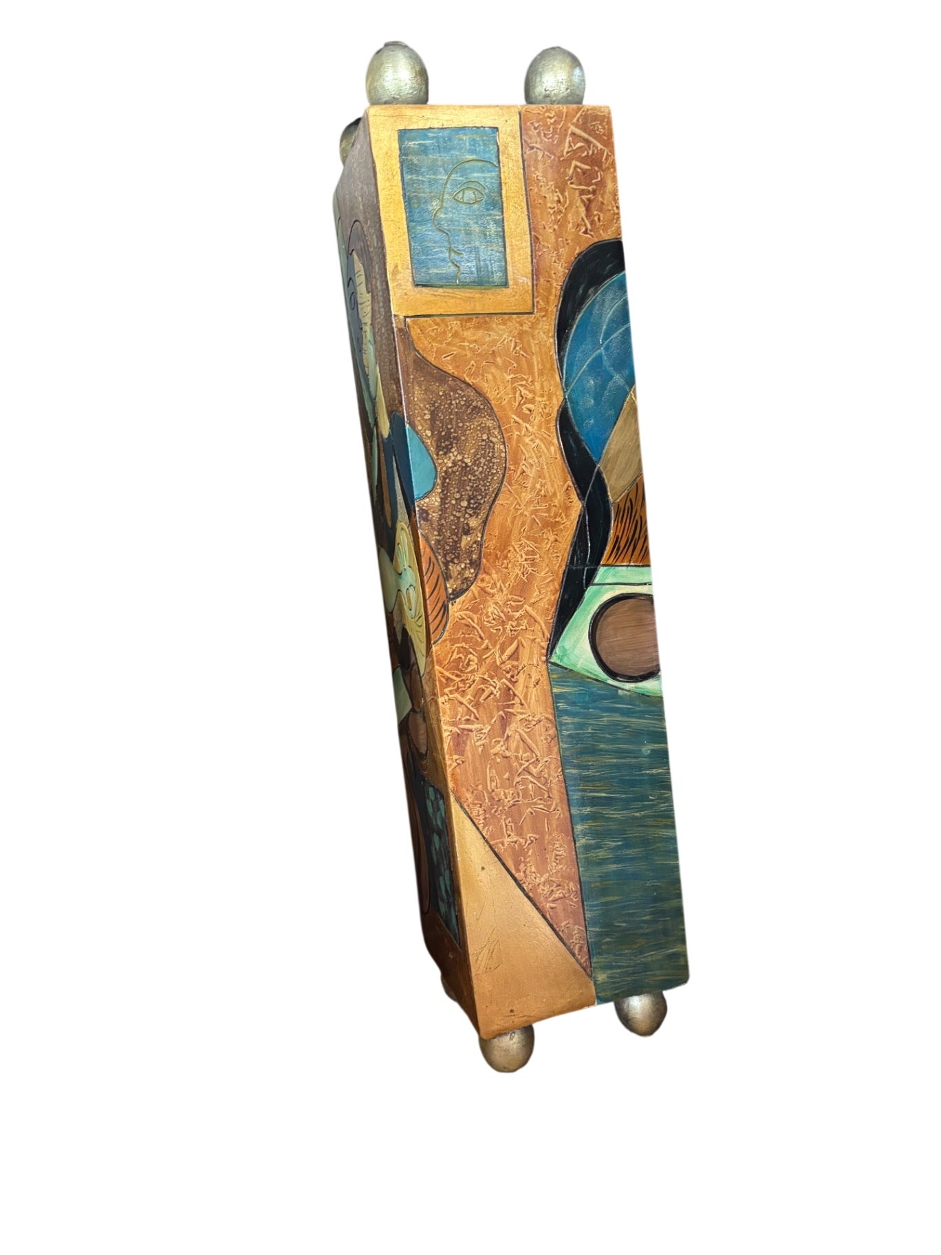 Painted Pedestal 9x32