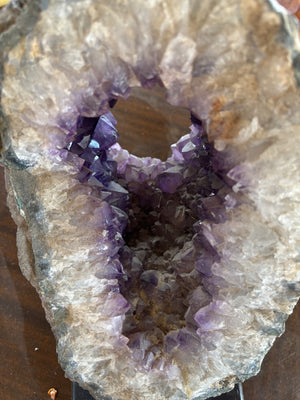 Amethyst geode