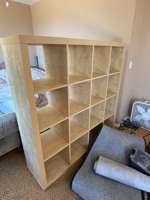 Wooden shelving 59x59