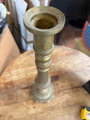 Brass candlestick