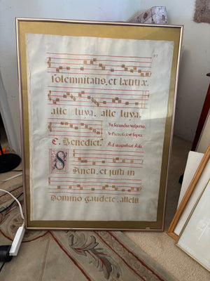 Framed art