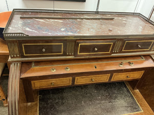 Antique Mahogany Cylinder Roll Top  Desk
