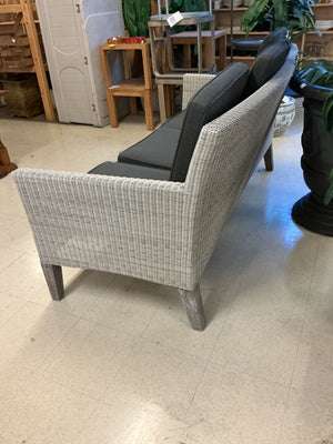 Kingsley Bate Wicker  Patio Sofa 74" W.
