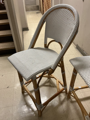 3 Serena & Lily Barstools  (3 ft 5 inch x 1 ft 3 inch)
