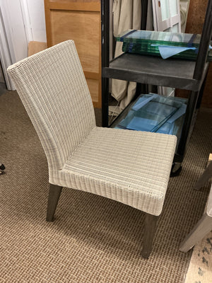 7 Kingsley Bate Wicker Patio Chairs ( no cushions))