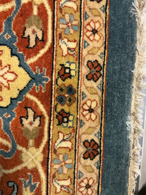 Persian Tabriz Wool Rug   8 X 10