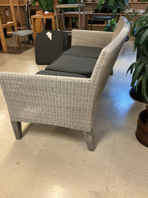 Kingsley Bate Wicker  Patio Sofa 74" W.
