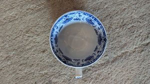 Set of 8 porcelain teacups