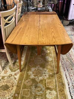 Drop Leaf Dining Table – 66" x 54" x 30"